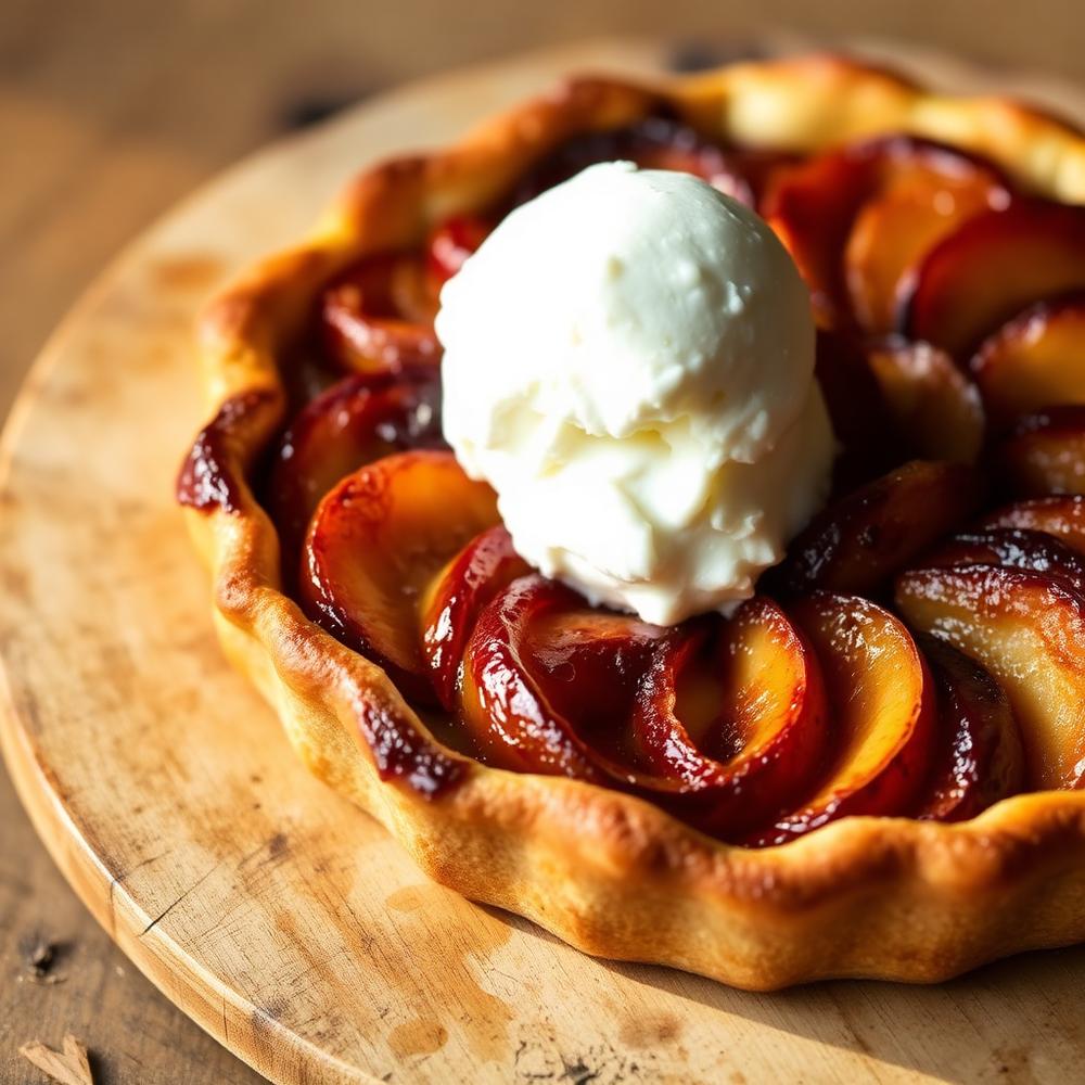 Tarte fine aux pommes